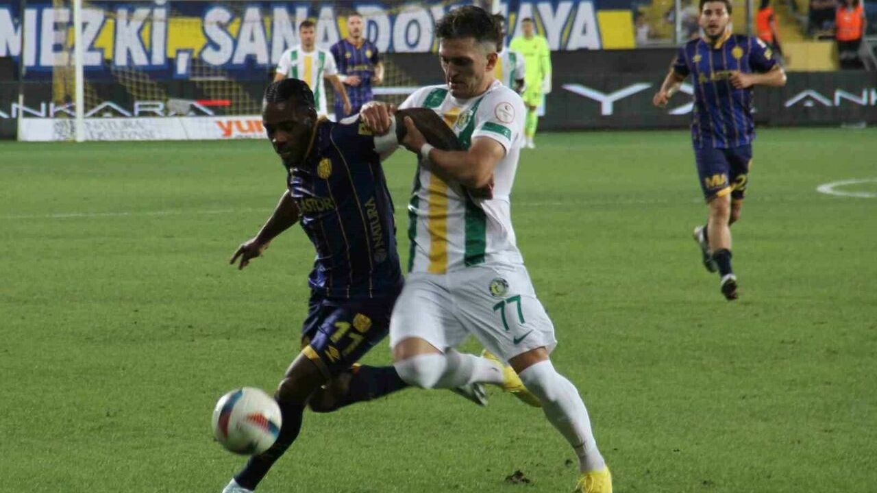Trendyol 1. Lig : MKE Ankaragücü : 2 - Şanlıurfaspor: 0