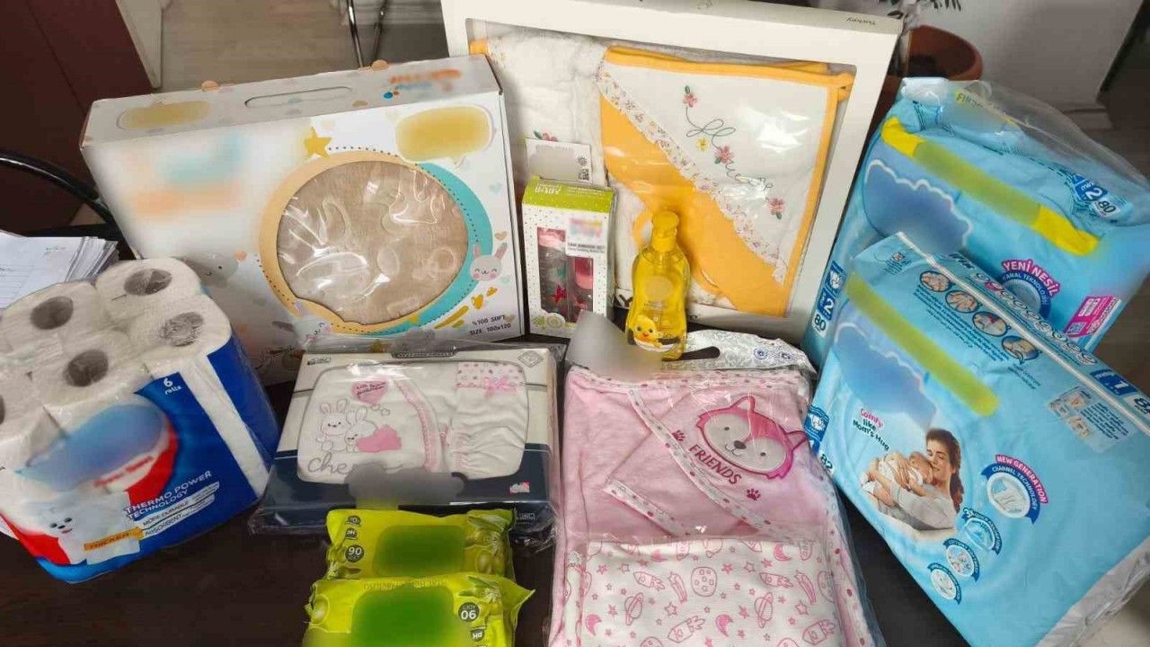 Başmakçı Kaymakamlığından ailelere yeni doğan desteği
