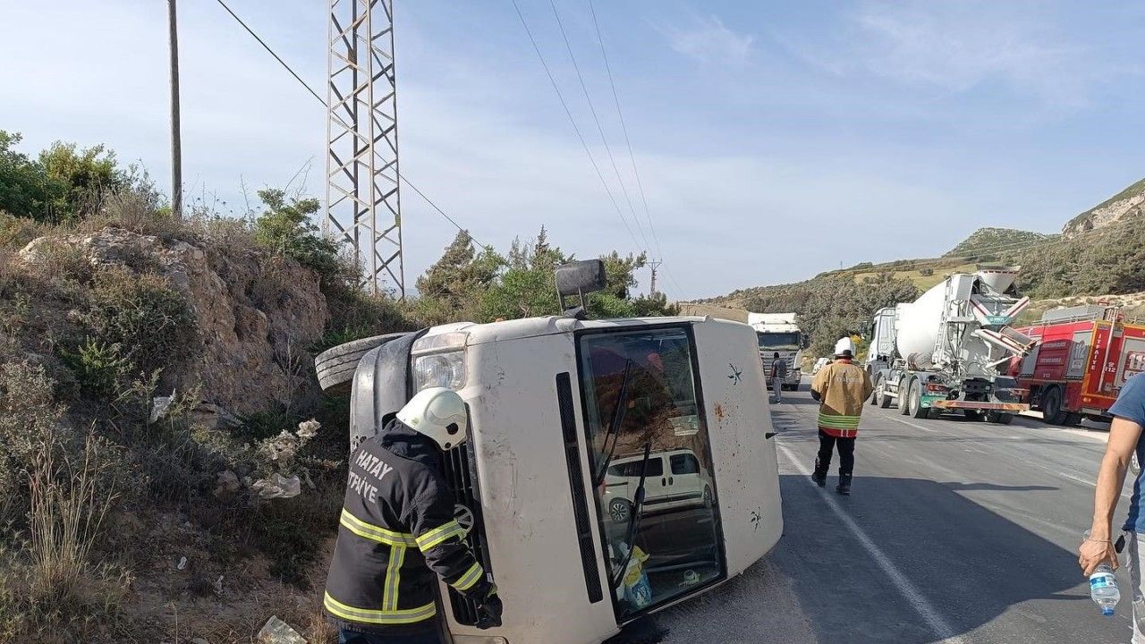 Hatay’da trafik kazası: 3 yaralı