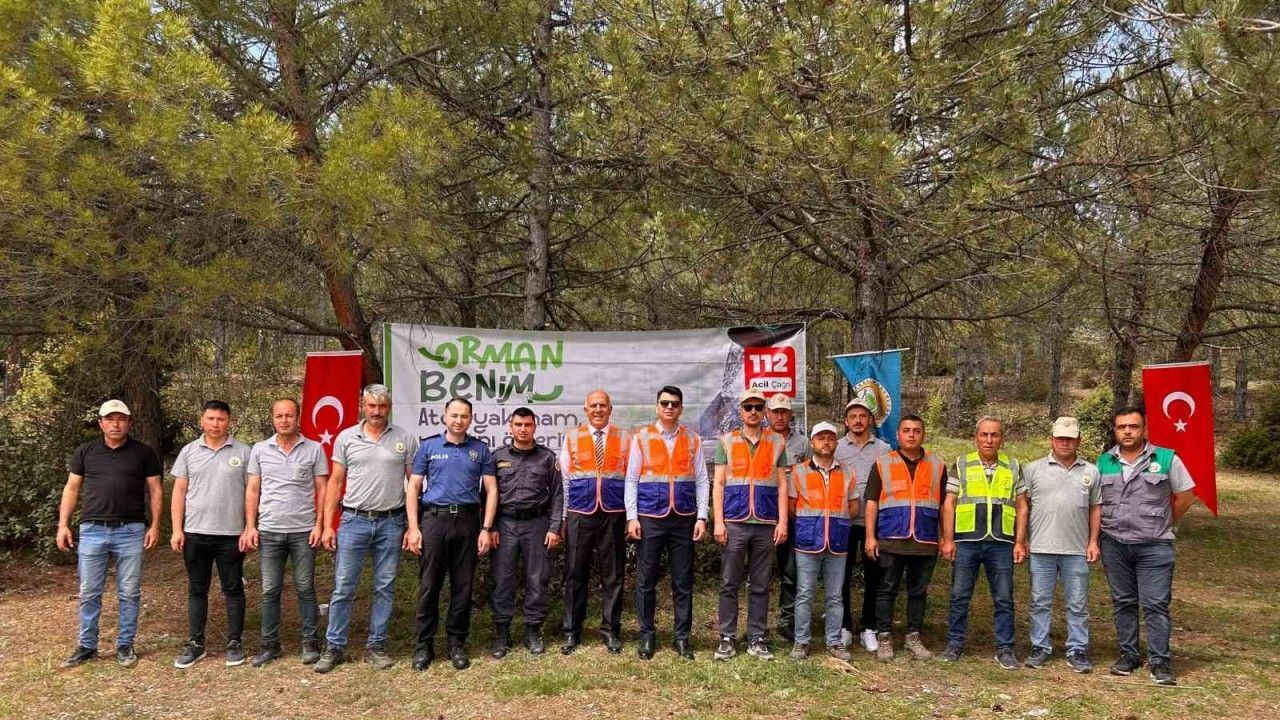 Hisarcık’ta orman yangınlarına karşı "Orman Benim" kampanyası