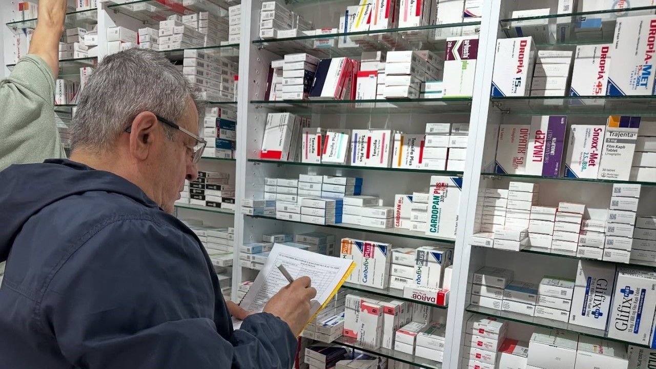 Sinop’ta eczane denetimi
