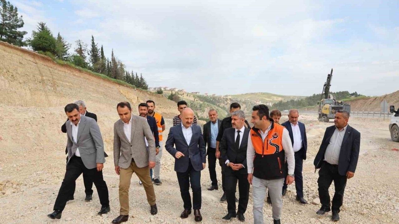 Vali Varol, Besni çevre yolunda incelemelerde bulundu