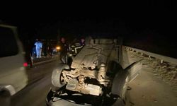 Erzincan’da trafik kazası: 1 yaralı