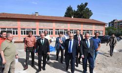 Balıkesir’de devam eden okul inşaatlarına Vali Ustaoğlu’ndan denetim