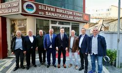 Başkan Balcıoğlu, Silivri Birleşik Esnaf ve Sanatkarlar Odası’nı ziyaret etti
