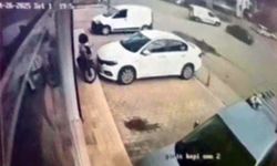 Beyşehir’de kaza anı kamerada