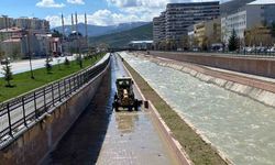 Çöplerle dolu olan yürüyüş yolu sonunda temizleniyor