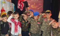 İscehisar Anaokulu’nda kına ve asker eğlencesi etkinliği