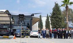 Mersin OSB’de ’Yangın Müdahale İnsansız Hava Aracı’ göreve başladı