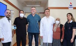 SANKO Üniversitesi Hastanesi’nde anneden oğluna ikinci hayat