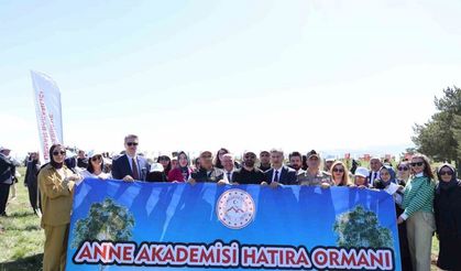 Ağrı’da Anneler Günü’ne özel "Anne Akademisi Hatıra Ormanı" oluşturuldu