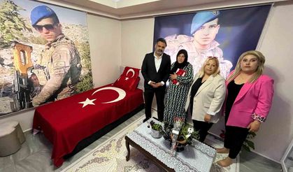 Anneler Günü’nde şehit annelerine anlamlı ziyaret