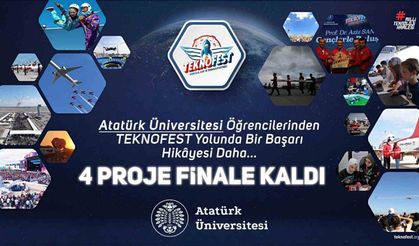 Atatürk Üniversitesi öğrencilerinden Teknofest yolunda bir başarı hikâyesi daha