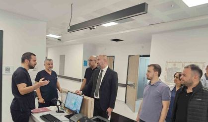 Başhekim Zor, yeni ek binayı denetledi