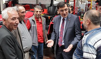 Başkan Eyüp Kahveci: "Üreticimizin her zaman yanındayız"