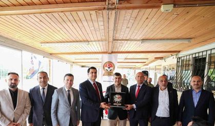 Başkan Yılmaz’dan teknik adamlara moral ziyareti