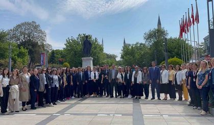 Edirne’de sağlık kahramanları unutulmadı