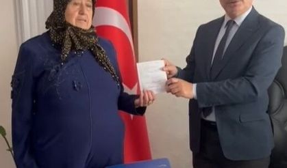 Gediz’de hafızlık Kur’an Kuran kursuna destekler sürüyor