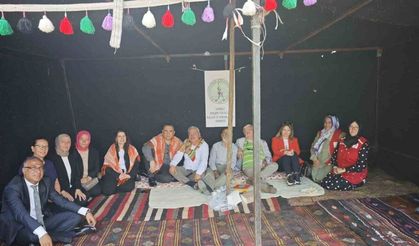 Kıl çadırda yılsonu etkinliği