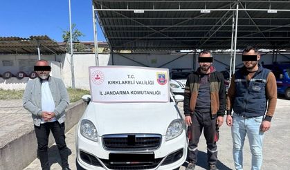 Kırklareli’nde 104 kaçak göçmen yakalandı