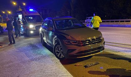 Kulu’da otomobiller çarpıştı: 1 yaralı