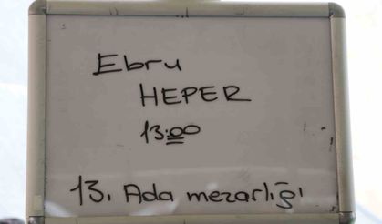 Metrobüs kazasında hayatını kaybeden Ebru Heper defnedildi