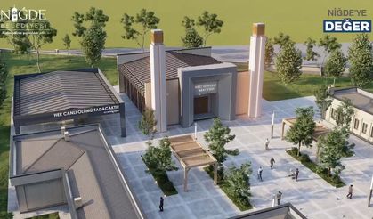 Niğde Belediyesi’nden Hıdırlık Mezarlığı’na yeni taziye evi projesi
