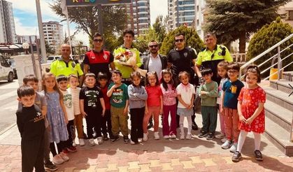 Niğde’de miniklere trafik eğitimi verildi