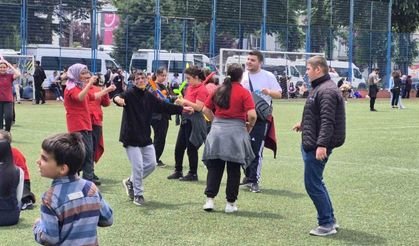 Özel çocuklar sportif faaliyetler ile eğlendi