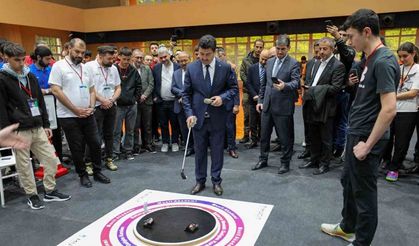 SUBÜ’de düzenlenen Robot ve Teknoloji Olimpiyatları bir ilk oldu