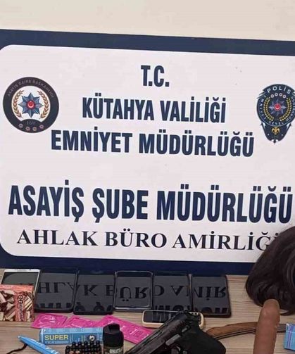 Kütahya’da fuhuş operasyonu: 6 gözaltı, 13 kadın kurtarıldı