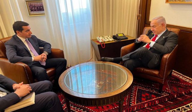 Azerbaycan Cumhurbaşkanı Yardımcısı Hikmet Hacıyev, Tel Aviv’de Netanyahu ile Görüştü