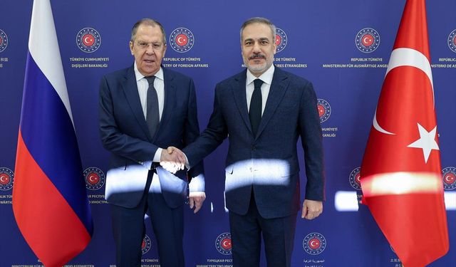 Hakan Fidan ve Sergey Lavrov Bir Araya Geldi