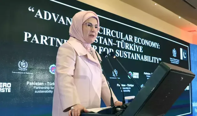 Emine Erdoğan, Pakistan Ziyaretinde İklim Krizi ve Döngüsel Ekonomi Üzerine Konuştu