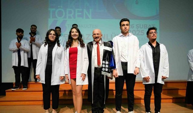 Adıyaman Üniversitesi Tıp Fakültesinde beyaz önlük heyecanı