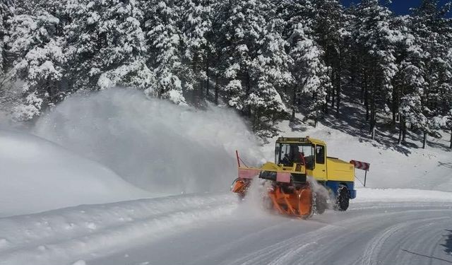 Amasya’da 75 köy yolu ulaşıma kapalı