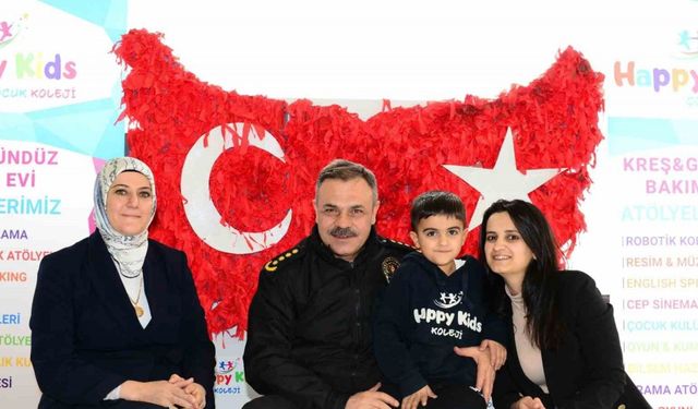 Bingöl Emniyet Müdürü Kalaycı’dan, şehit çocuğuna unutulmaz sürpriz