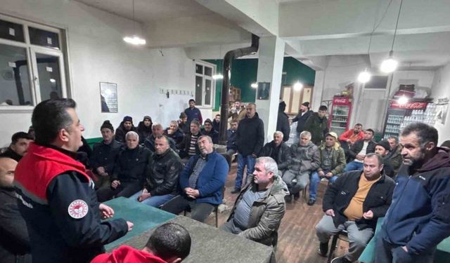Bozkır’da çiftçilere eğitim verildi