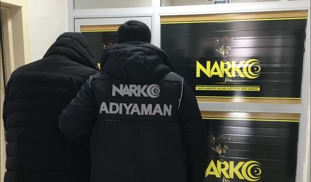 Kahta’da 13 yıl hapis cezasıyla aranan şahıs yakalandı