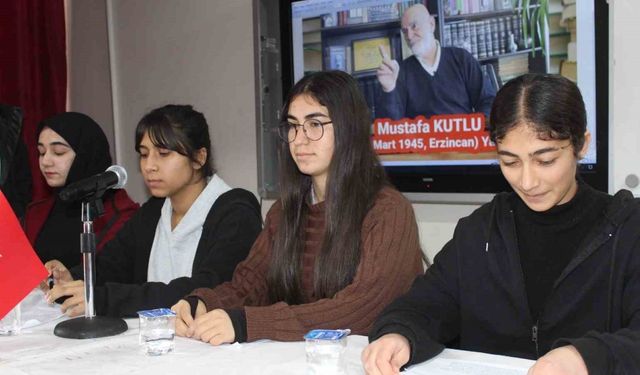 Kahta’da "Mustafa Kutlu Okumaları" panelleri düzenlendi