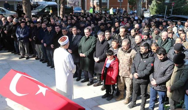 Kalp krizi sonucu vefat eden polis memuru İsa Bacanak defnedildi