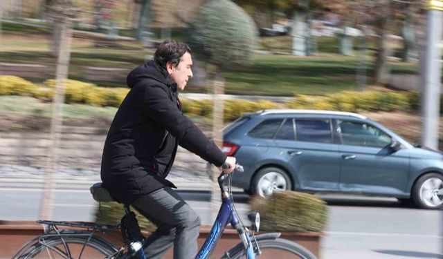 Konya’da şubat ortasında yaz gününü aratmayan hava