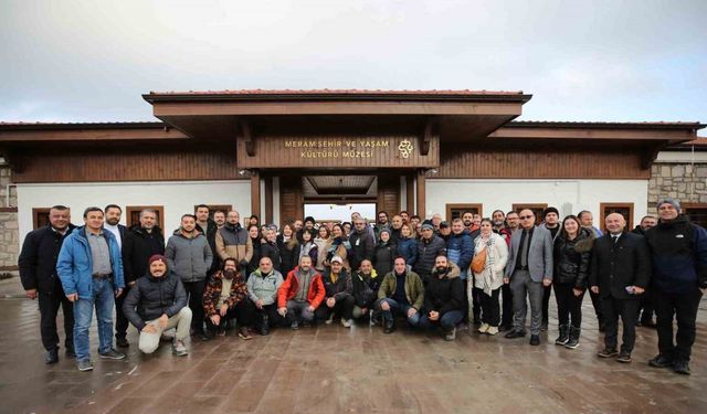 Müze Meram bu sefer turistleri değil, rehberleri ağırladı