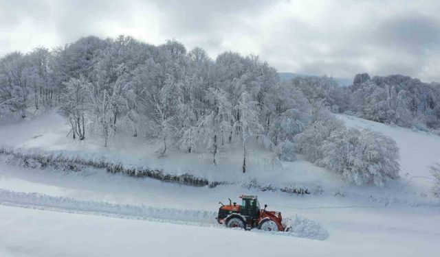 OBB, karla mücadelede 10 günde 42 bin 826 kilometre yolu ulaşıma açtı