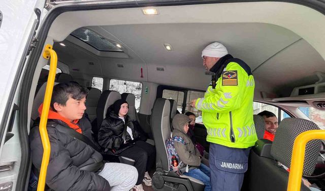 Ordu’da öğrencilerin güvenliği için servis araçları denetlendi