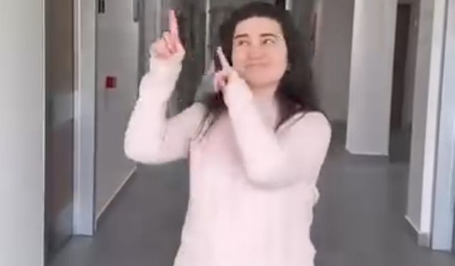Sağlık çalışanlarından normal doğum için danslı paylaşım