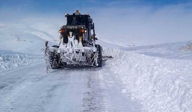 Van’da karla mücadele çalışmaları sürüyor