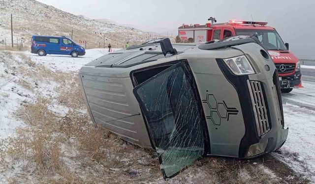 Van’ın Muradiye ilçesinde trafik kazası: 3 yaralı