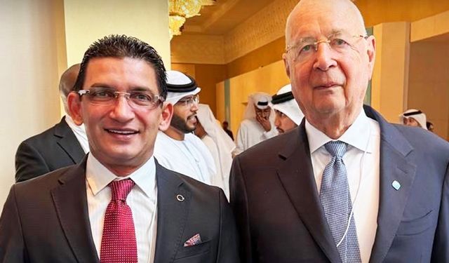 Dr. Erkan Kork ve Prof. Klaus Schwab, Küresel Ekonomiyi Değerlendirdi