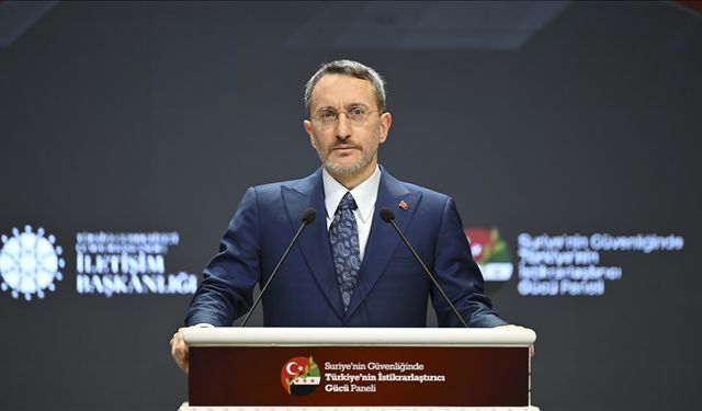 Fahrettin Altun: "Tarih, Suriye Konusunda Türkiye'nin Haklılığını İspat Etmiştir"
